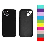 Capa Capinha Para iPhone 15 Silicone C/ Proteção Camera
