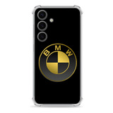 Capa Capinha Personalizada Logo - Bmw Dourada Para Samsung