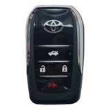 Capa Carcaça Chave Para Toyota Hilux Sw4 Etios 4 Botões