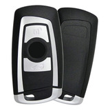 Capa Carcaça Chave Presença Bmw 320i 328i 528i X3 X5 Prata