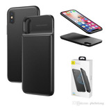 Capa Carregador Sem Fio Baseus 2em1 5000mah Para Ip X/xs +nf