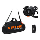 Capa Case Bolsa Para Jbl Xtreme 2 3 Alça A Prova D Agua Full