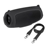 Capa Case Bumper Emborrachada Para Jbl Charge 5 + Alça Ombro