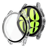 Capa Case Bumper Vidro Temperado Para Galaxy Watch 6 44mm