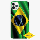 Capa Case Capinha De Celular Bandeira Do Brasil Pátria Copa