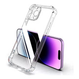 Capa Case Capinha P/ iPhone 14 Todos Os Modelos + Película 