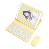 Capa Case Com Teclado E Mouse Para iPad Mini 5ª Geração 7,9