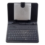 Capa Case Com Teclado Micro Usb V8 Tablet 7 Polegadas