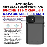 Capa Case Compativel iPhone 11 Bateria