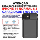 Capa Case Compativel iPhone 7 8 Se 2020 Bateria Extra Mah