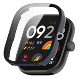 Capa Case De Proteção Com Vidro Para Xiaomi Redmi Watch 4