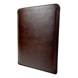 Capa Case Macbook Air M2 13.6 Couro Legítimo Forro Aveludado