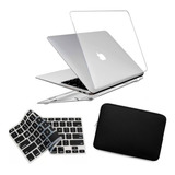 Capa Case Macbook Pro Retina 13 A1502 + Pelic. Teclado + Bag