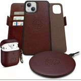 Capa Case P/ iPhone 12 13 Kit Carregador + Case P/ AirPods 