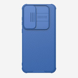 Capa Case Para Galaxy A55 Anti-impacto Nillkin Camshield Pro Cor Azul