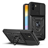 Capa Case Para Xiaomi Poco C50 C/ Anel + Proteção Camera