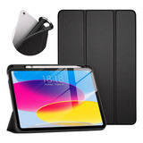 Capa Case Para iPad 10.2 Geração 7 8 9 Suporte Caneta Tablet