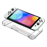 Capa Case Silicone Protetora Nintendo Switch Oled Lançamento