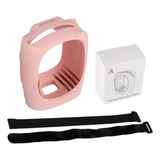 Capa Case Suporte Silicone Rosa Compatível Caixa Jbl Clip 4