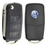 Capa Chave Canivete 3bt Vw Gol G5 Fox Polo Bora Jetta
