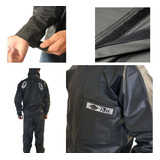 Capa Chuva Moto Impermeavel Pista App Tech Combate Frio Agua