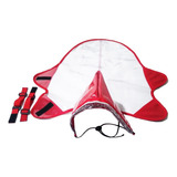 Capa Chuva Pet Capuz Dog Cão Azul Ou Rosa Raças Grandes