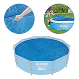 Capa Cobertura Piscinas Solar Pool Cover 2,44m Bestway 58060