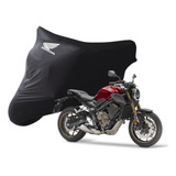 Capa Cobrir Moto Honda Cb 650 R De Tecido Lycra Helanca
