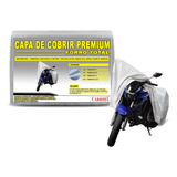 Capa Cobrir Moto Impermeável 100% Forrada Carrhel Tam. P M G