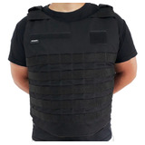 Capa Colete Modular Preto Tatico Airsoft Rip Stop Brutauro