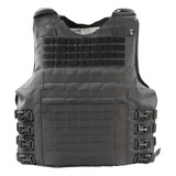 Capa Colete Modular Tatico Preto Airsoft Operacional Militar