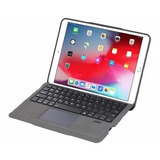 Capa Com Teclado E Mouse Via Bluetooth Para iPad 7ª 10,2 