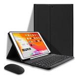 Capa Com Teclado Mouse Para iPad 10 2/10 5 Polegadas