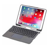 Capa Com Teclado P/ iPad 7ª Geração Com Mouse Via Bluetooth