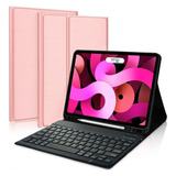 Capa Com Teclado Via Bluetooth iPad 8ª 9ª Geração 10.2