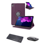 Capa Com Teclado+mouse P Tablet Samsung
