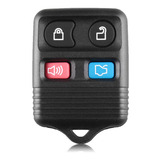 Capa Controle Remoto Alarme Ford Fiesta 4 Botões 2010 2011