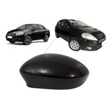 Capa Cor Preta Retrovisor Esquerdo Punto 2008 2009 A 2017 Le
