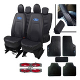 Capa Couro Banco Ford Carro Tapete Volante Ford Ka Fiesta