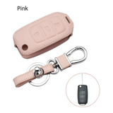 Capa Couro Chave Canivete Carro Vw Volkswagen Jetta Gol Up