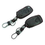 Capa Couro Chave Canivete Vw Volkswagen Polo Golf Gol 3 Bts