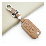 Capa Couro Chaveiro Chave Canivete Vw Volkswagen Jetta Gol 
