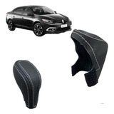 Capa Couro Manopla Cambio Automático Renault Fluence 2011/18