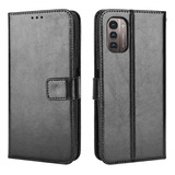 Capa Couro Para Nokia G11 G21 Plus Anti-queda Carteira Flip