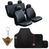 Capa Couro Tapete Volante Pedal Lixeira Limpador Fiat