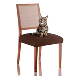 Capa De Assento Anti-gato P/ Cadeira Telinha - Kit 6 Peças