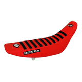 Capa De Banco 5us - Vermelha E Preta - Crf 230f 2006 A 2020