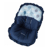 Capa De Bebê Conforto Balões Azul Marinho Menino Promoção