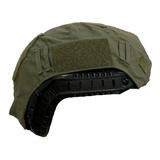 Capa De Capacete Airsoft Paintball Tático Verde Bélica