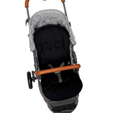 Capa De Carrinho Dupla Face Preto - Batistela Baby